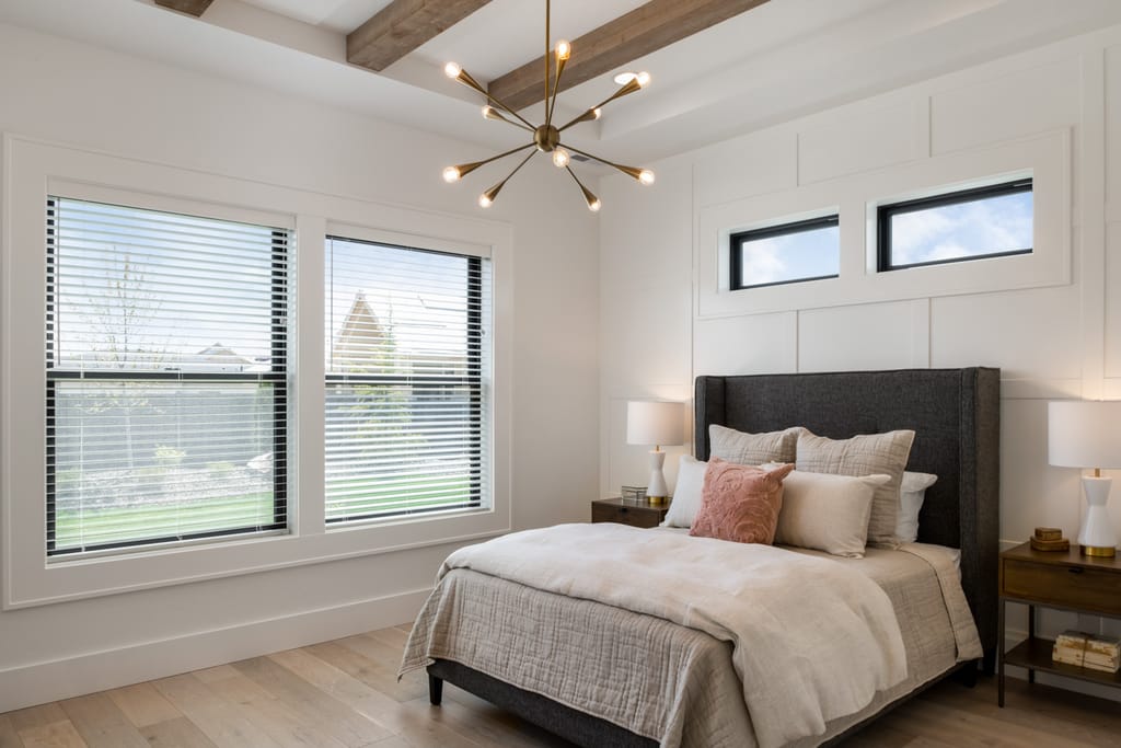 Prepared bedroom