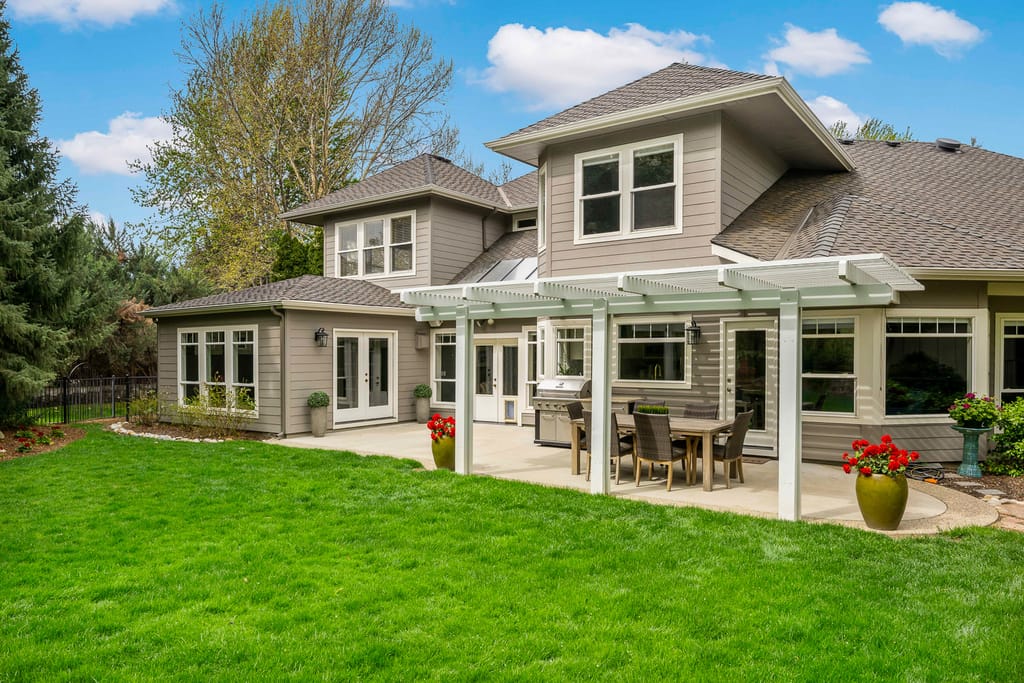 Prepared home exterior