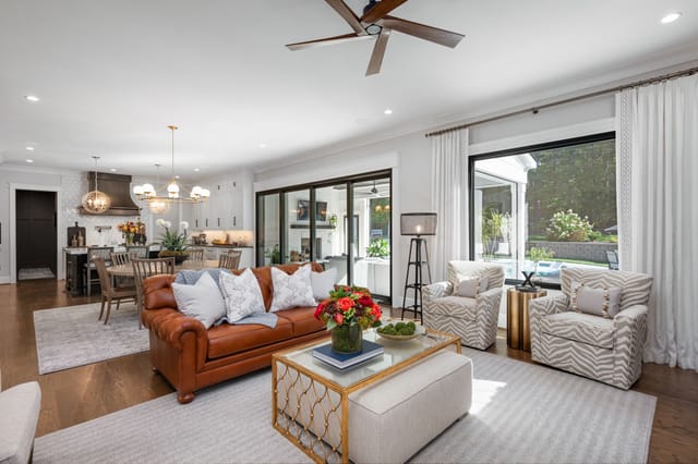 Nottingham Drive living room